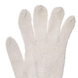 Luva Tricotada 3 Fios Branco Fixtil