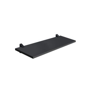 Prateleira Preta 1.5x25x60cm Suporte Preto Prat-K