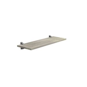 Prateleira Branca 1.5x20x60cm Suporte Concreto Prat-K
