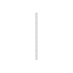 Trilho Branco 50cm Para Suporte De Prateleira Prat-K