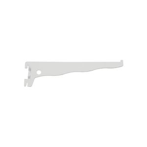 Suporte De Trilho Branco 30cm Para Prateleira Prat-K