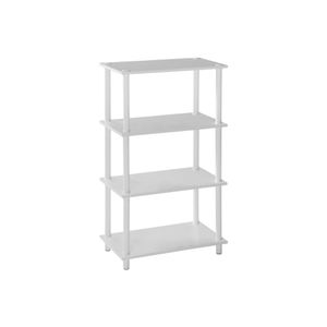 Estante Branca Com 4 Níveis 60x35x109cm Prat-K