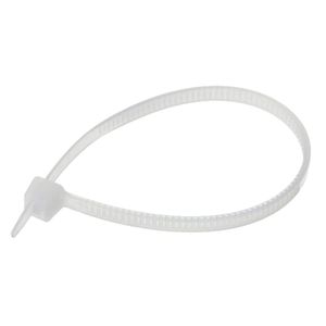Abraçadeira Nylon 2.5x100mm Natural 20 Unidades Fixtil