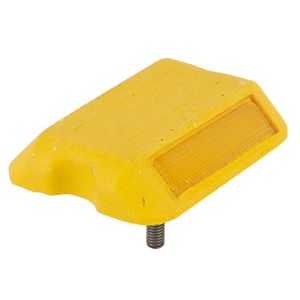 Tachinha Bidirecional 10x8x2 Amarelo Fixtil
