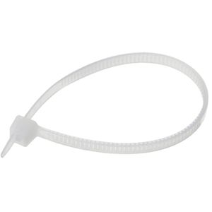 Abraçadeira Nylon 2.5x10mm Natural 50 Unidades Fixtil