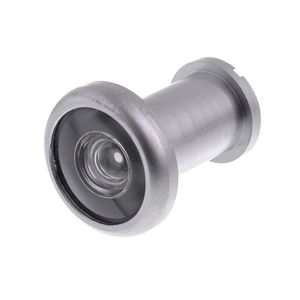 Olho Mágico Em Zamak 25 A 42mm Cromado Fosco Bemfixa