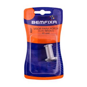 Olho Mágico Em Zamak 25 A 42mm Cromado Fosco Bemfixa