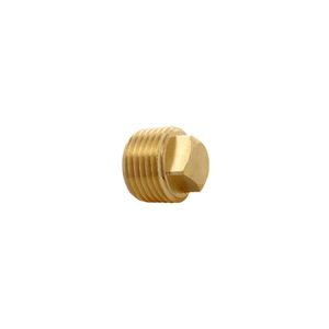 Plug Latão Rosqueável 1/2" Dn15 Blukit