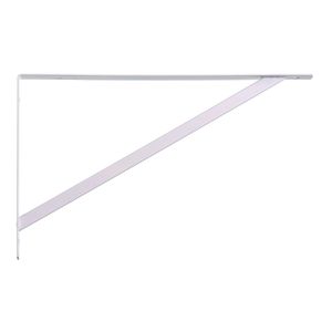 Suporte Prateleira Simples Mão Francesa 30cm Branco Bemfixa