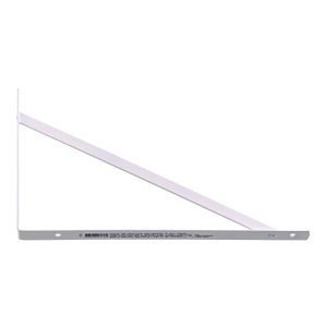 Suporte Prateleira Simples Mão Francesa 30cm Branco Bemfixa