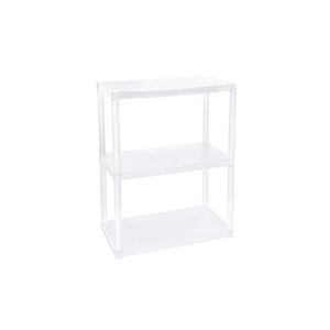 Estante Plastico 3 Andares Branca Plasnew