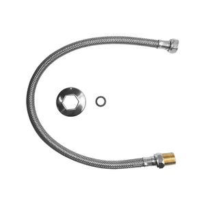 Tubo De Ligação Flex Trancado Inox 1/2”X40cm  Esteves