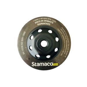 Disco Rebolo Desbaste Diamantado Segmentado 115mm Stamaco