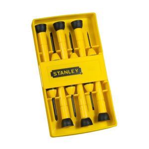 Jogo Chave Fenda / Philipis De Precisão Com 6 Peças Black&Decker