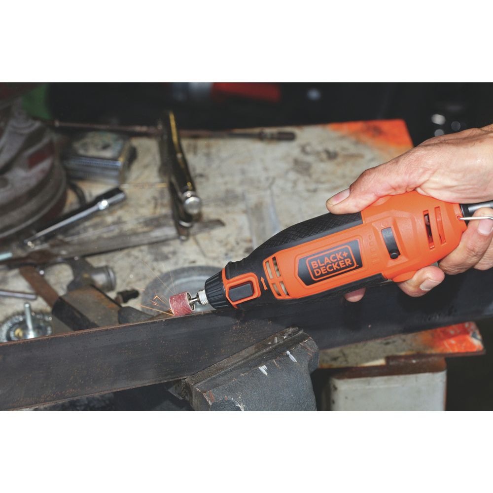 Micro retífica Black+Decker RT18KA 180W 127V