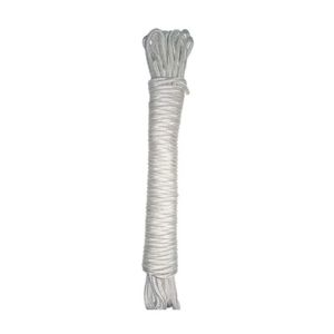Corda Poliéster Multifilamento Para Varal 3mmx20m Branco Fixtil