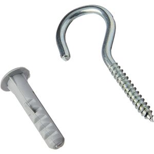 Gancho Para Bloco Oco E Tijolo Baiano 8mm 2 Unidades Fixtil