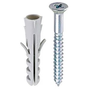 Parafuso Madeira Com Bucha 3.8x40 6mm Pmb/05 10 Unidades Fixtil