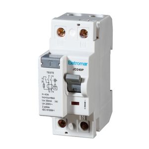 Interruptor Diferencial 2p 40a 30ma Jd240p Eletromar
