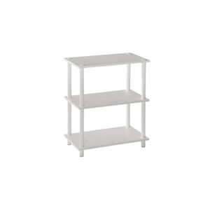 Estante Branca Com 3 Níveis 60x35x75cm Prat-K