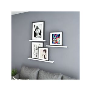 Porta Quadros 10x90 Branco Multivisão
