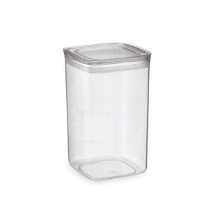 Pote Hermético Quadrado Com Tampa Transparente 2.3l Arthi