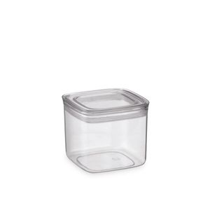 Pote Hermético Quadrado Com Tampa Transparente 1.1l Arthi