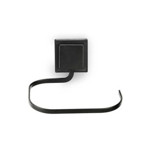 Porta Toalha Rosto Piatina Com Fita Dupla Face Black Arthi