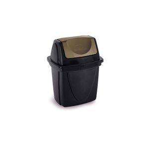 Lixeira E-Black Pia Basculante 4.9 Litros Plasútil