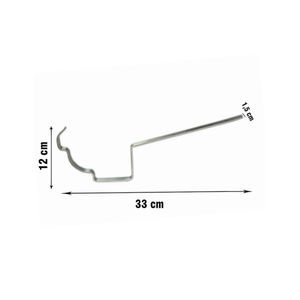 Suporte Moldura 28 Calha Forte