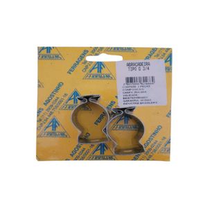 Abraçadeira Tipo D 3/4 Com 2 Peças Agostinho