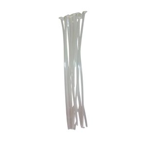 Abraçadeira Nylon Branco 36x300 Com 10 Agostinho