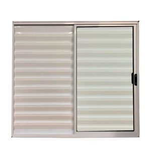 Veneziana Safira Branco 3 Folhas Sem Grade 100x120 Esquadrifazio