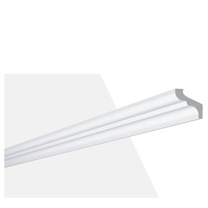 Rodateto Poliestireno Decoflair D3 2 Peças De 2 Metros Nmc
