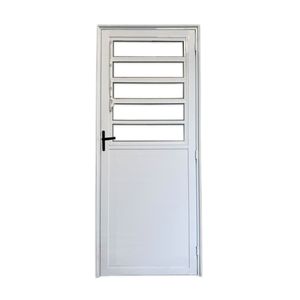Porta Basculante Navona Branco Vidro 210x90 Direito Esquadrifazio