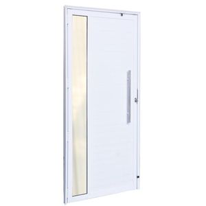 Porta Lambril Com Rolete Navona 210x90 Vidro Lateral Direito Esquadrifazio