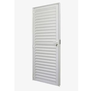 Porta Onix Branco Palheta 210x70 Esquerdo Esquadrifazio