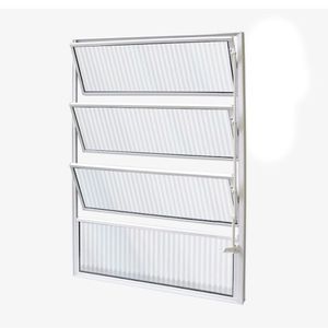 Vitrô Basculante Safira Branco 1 Seção 080x060 Esquadrifazio