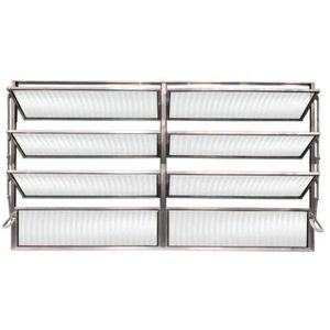 Vitrô Basculante Safira Brilhante 2 Seções 080x120 Esquadrifazio