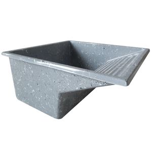 Tanque Alvenaria 65x65 50 Litros Granitado Cinza Corso