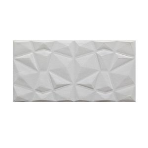 Placa Adesiva 3d 70cmx70cm Paris Branco Plavidecor