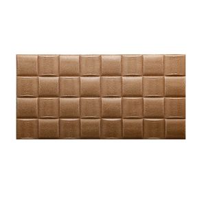 Placa Adesiva 3d 70cmx70cm Tulum Bronze Plavidecor