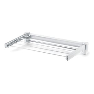 Varal Retrátil Plástica Branco Suporta Até 5kg Ordene