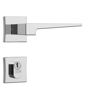 Fechadura Externa 3200 Polaris Roseta Quadrado Cromada Stam