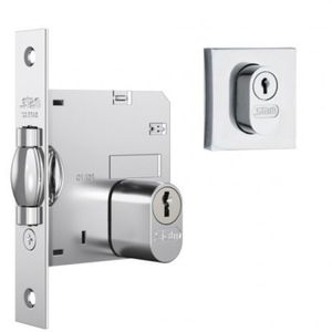 Fechadura Externo 1005 Pivotante Roseta Quadrado Cromado Stam