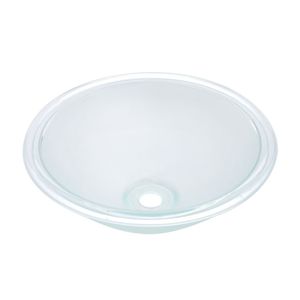 Cuba De Vidro Com Aba 310mm Transparente Construmarcas