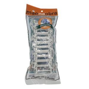 Espaçador Bloco De Vidro Fino 5mm Com 10 Peças Construmarcas