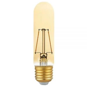 Lampada Led Tubo Filamento Vintage T30 E27 2.5w Amba Bivolt Brilia