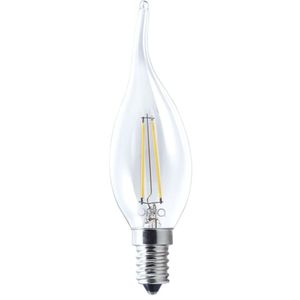 Lâmpada Led Vela Filamento Chama E14 2w 2700k 220v Brilia