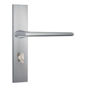 Fechadura Banheiro 825/27 Espelho Inox Escovado Stam